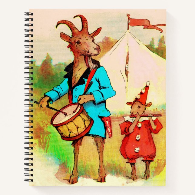 big goat little goat musicians notebook (Front)