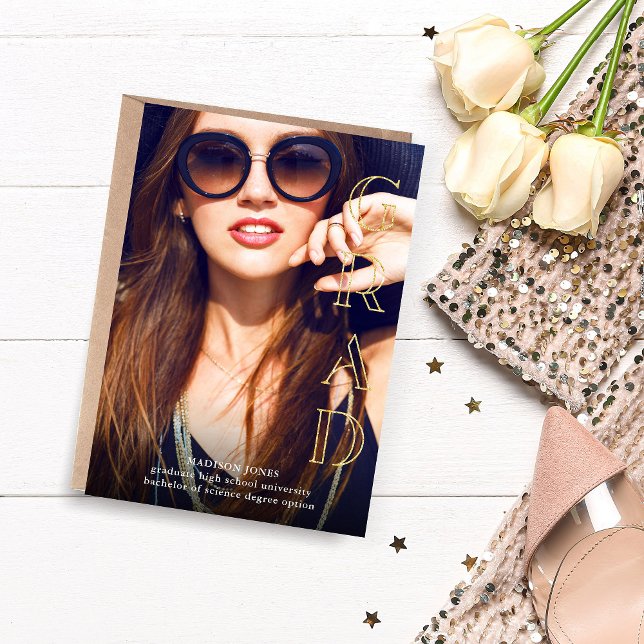 Big Grad Magazine Style Photo Announcement (Creator Uploaded)