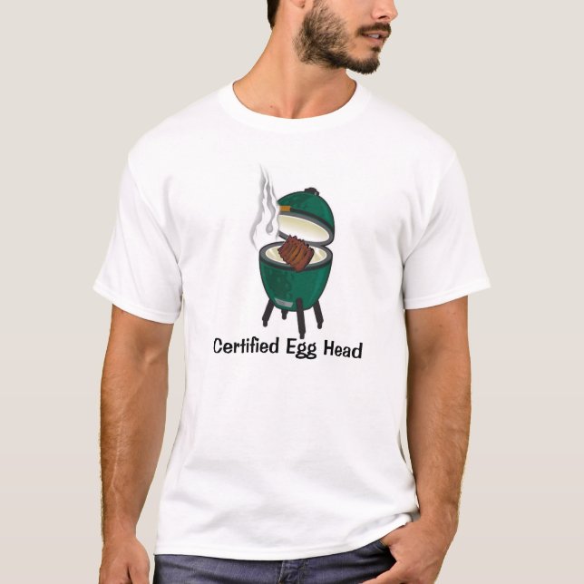 Big Green Egg, Certified Egg Head T-Shirt (Front)