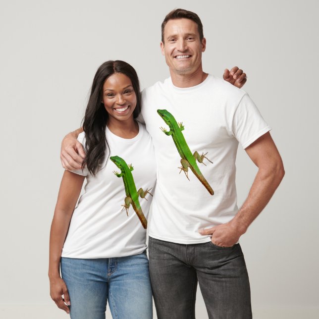 Big Green Lizard T-shirts (Unisex)