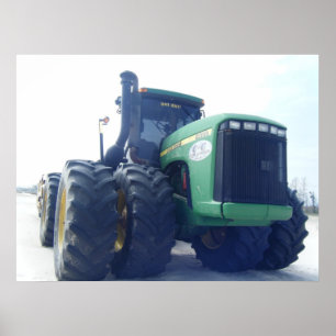 Big Green Tractor Poster
