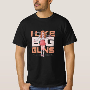 BIG GUN ANIME GIRL T-Shirt