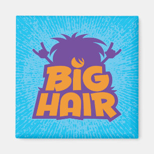 Big Hair Band Logo Magnet