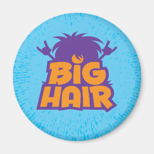 Big Hair Band Logo Magnet