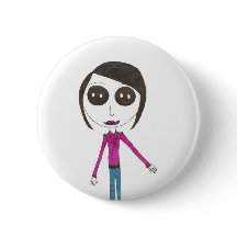 Big Head Button girl
