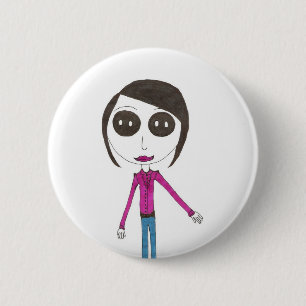 Big Head Button girl