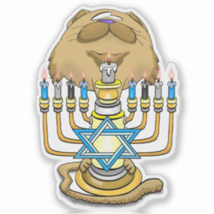 Big Head Hanukkah Cat