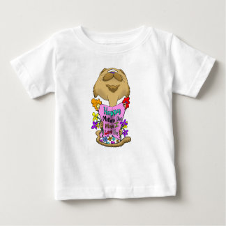 Big Head Mother's Day Cat Baby T-Shirt