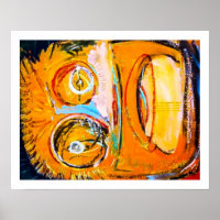 "Big Head" Poster