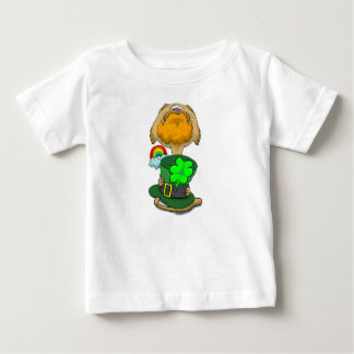 Big Head St. Patrick's Day Cat Baby T-Shirt