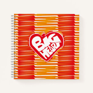 Big heart/Corazon Grande love by Masanser pixelat Notebook