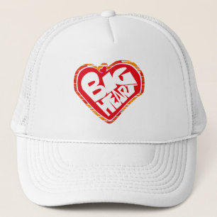 Big heart/Corazon Grande love by Masanser pixelat Trucker Hat