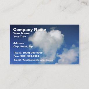 Big Heart on the Sky Business Card