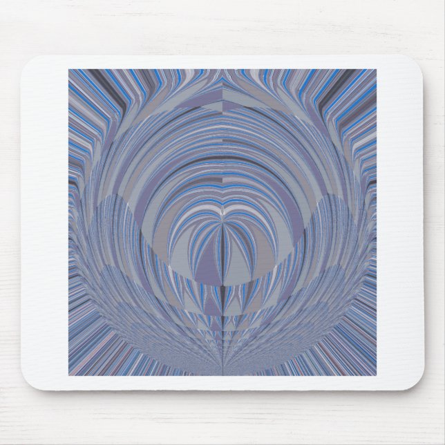 Big Heart Seamless Design Mouse Pad (Front)