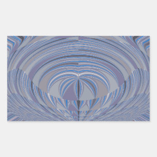 Big Heart Seamless Design Rectangular Sticker