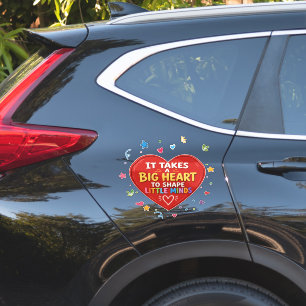 Big Heart Shape Little Minds Teacher Gift