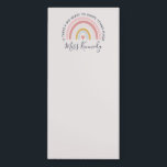 Big Heart to Shape Young Minds Teacher Magnetic Notepad<br><div class="desc">Big Heart to Shape Young Minds Teacher Magnetic Notepad Share the love for your lovely students or say thank you in appreciation to your favourite kindergarten or elementary school teacher with a cute gift. If you need any custom work on this card, please contact me and I will assist you...</div>