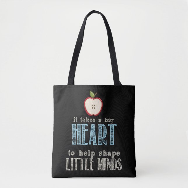 BIg Heart Tote Bag (Front)