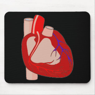 Big Hearted Mouse Pad