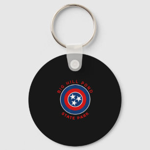 Big Hill Pond State Park Tennessee Flag Tn Vacatio Key Ring