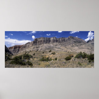 Big Horn Mountains Panoramic 1 Poster