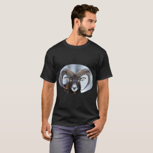 Big Horn Ram Sheep - Mouflon T-Shirt