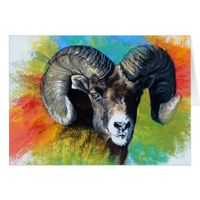 Big Horned Sheep (Front Horizontal)