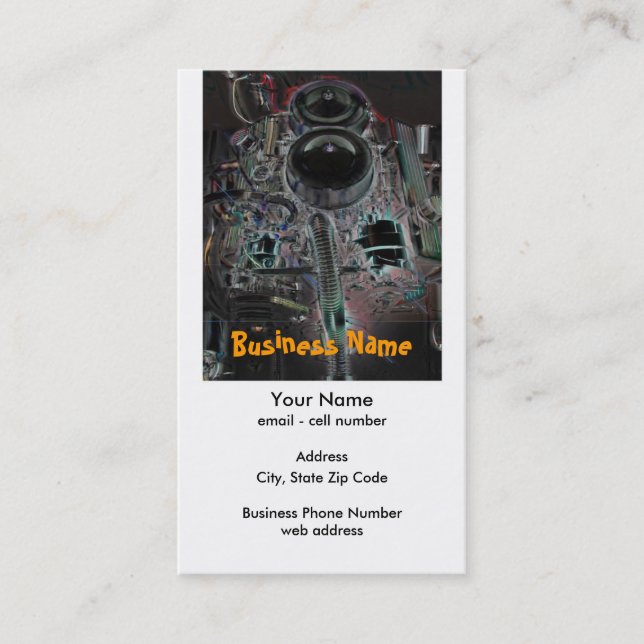 Big Horses Business Card (Front)