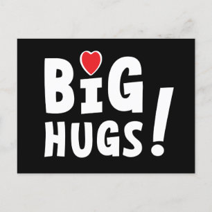 Big hug. Beta card or Valentine's Day