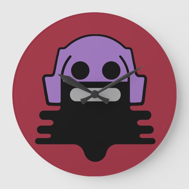 Big Ichibo-Skee Clupkitz Wall Watch Large Clock (Front)