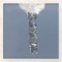 Big Icicle In Blue Sky