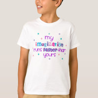 Big imagination kids shirt