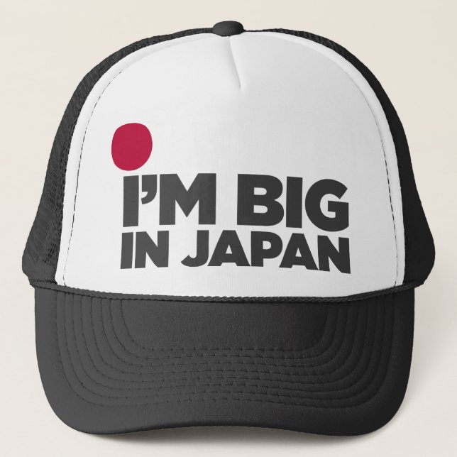 big_in_japan_2 trucker hat (Front)