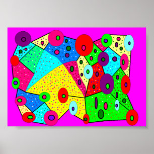 Big in your face poster to liven up a room