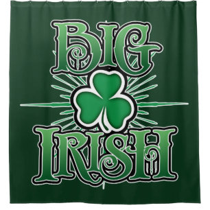 Big Irish Shower Curtain