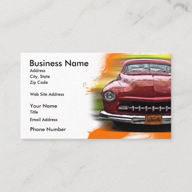 Big Iron Business Card (Front)