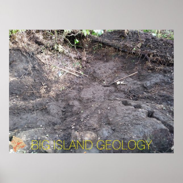 BIG ISLAND GEOLOGY POSTER (Front)