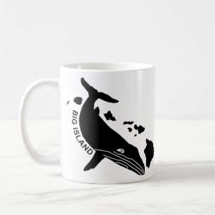 Big Island - Hawaii Islands Humpback Coffee Mug