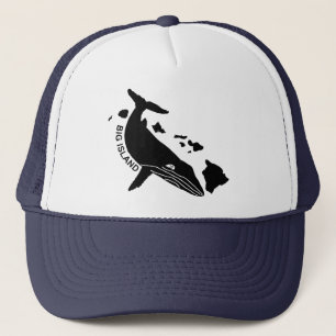 Big Island - Hawaii Islands Humpback Trucker Hat