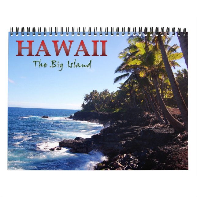 Big Island of Hawaii Wall Calendar (Cover)