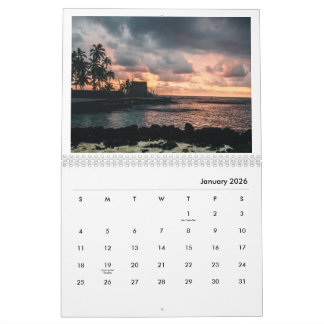Big Island, Small Moments 2026 Calendar