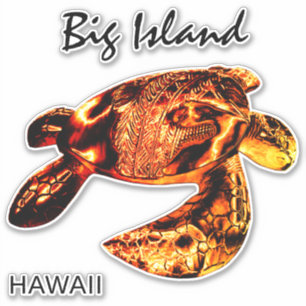 BIG ISLAND Tribal Honu Lava
