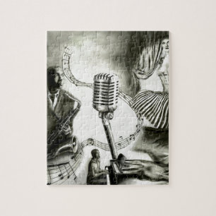 Big Jazz Jigsaw Puzzle