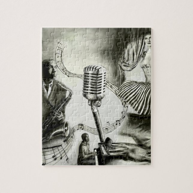 Big Jazz Jigsaw Puzzle (Vertical)