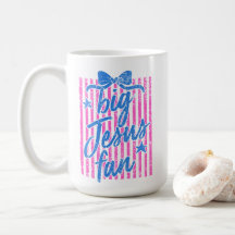 Big Jesus Fan Coffee Mug