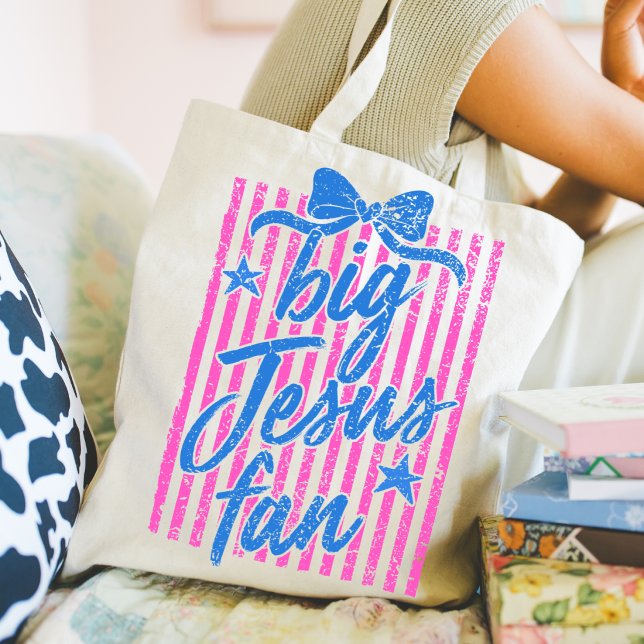Big Jesus Fan Tote Bag (Big Jesus Fan Tote Bag)