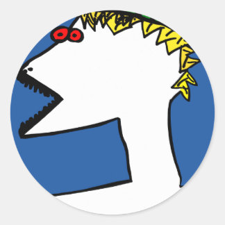 Big Jim JHgrafics Classic Round Sticker