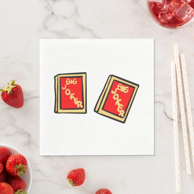 Big Joker Napkin (Insitu)