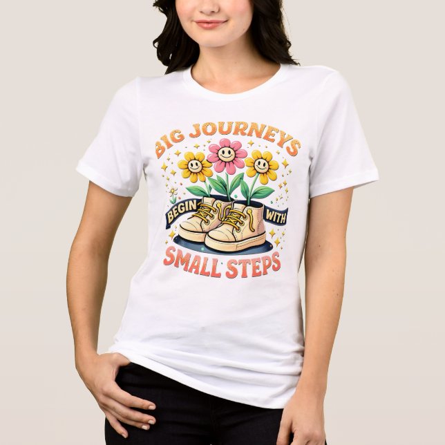 Big Journeys Tri-Blend Shirt (Front)
