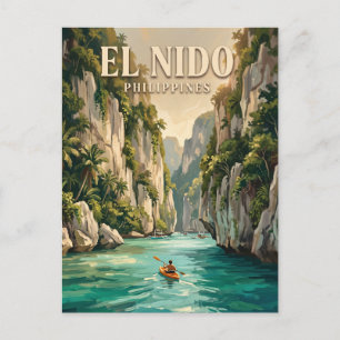 Big Lagoon El Nido Philippines Postcard